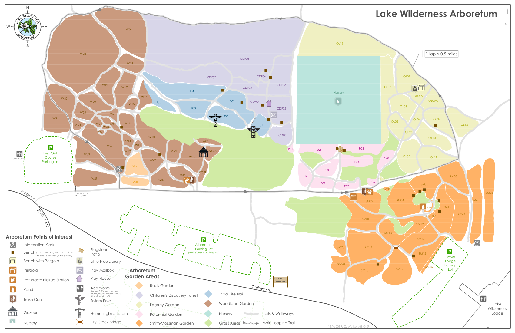 Planting Fields Arboretum Map United States Map